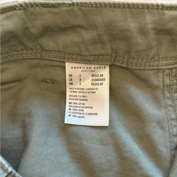 NWT American Eagle Hi-Rise A-Line Utility Skirt - Size 2 - Picture 8 of 10